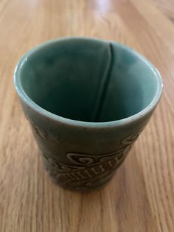 Handmade Designer Bathroom Cup / Authentic