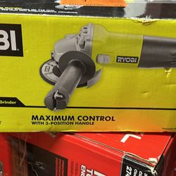 RYOBI 5.5 Amp Corded 4-1/2 in. Angle Grinder
