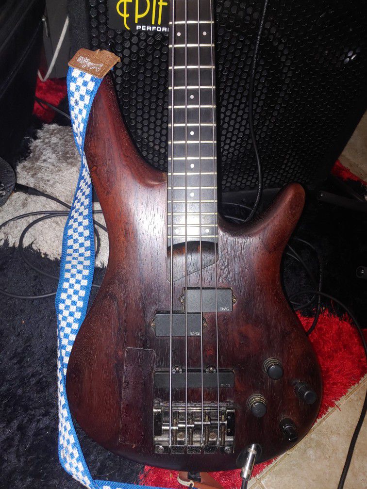 Made In Japan 1993 Ibanez SR 1500 Padauk Bass Guitar. for Sale in