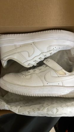 Nike White Sneakers Size 2Y for Kids