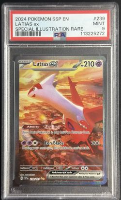 2024 Latias EX PSA Grade 9 ( Surging Sparks Set)