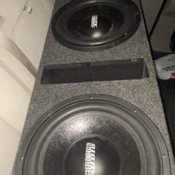 Sundown 12s Ported Box 