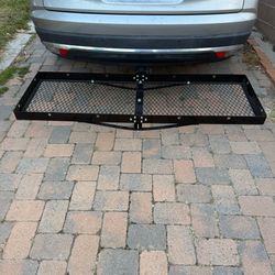 LikeNEW Lund Receiver Hitch Mount Cargo Carrier Rack Universal Fit LightWeight 2