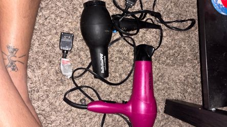 2 blow dryers
