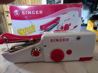 Singer Stitch Sew Quick Portable Handheld Sewing Machine
