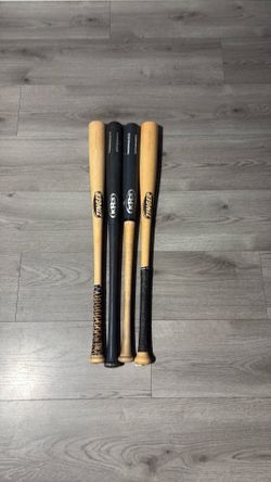 Used Wood Baseball Bats