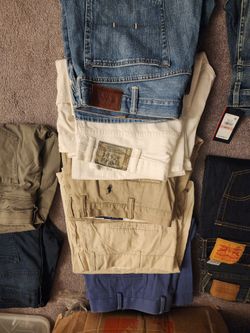 Three Pairs Of Polo Ralph Lauren Jeans Size 42