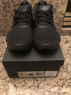 Adidas NMD TRIPLE BLACK SIZE 9 boost