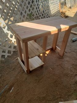 Handmade School desk custom sizes available this is 3' wide x 1' 4-1/2"deep x 2' 5" high