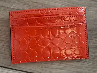 Coach Slim Card Case Holder