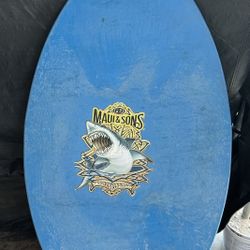 Vintage Maui And Sons Skimboard 