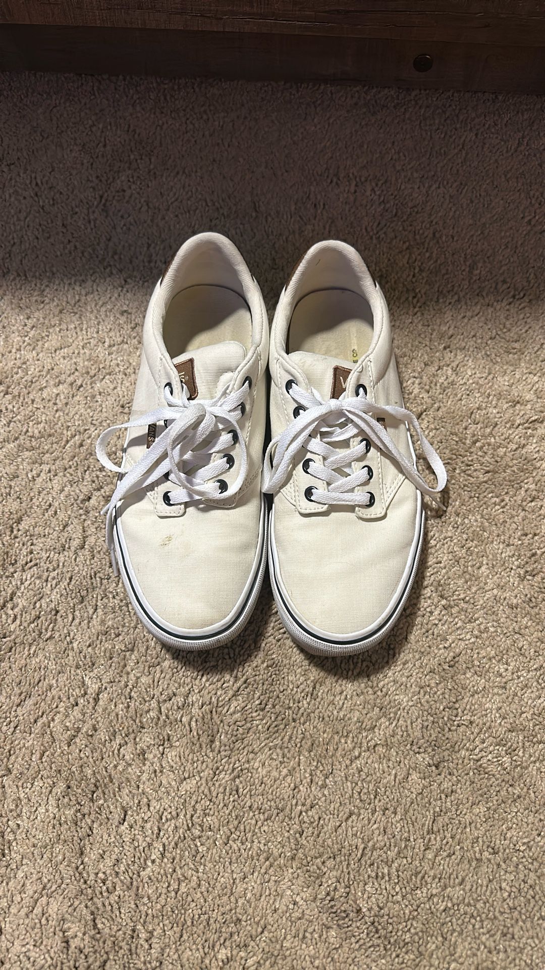 Tan/Brown Vans Size 8 Men’s 