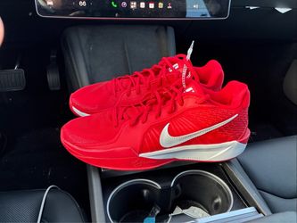 11 Women/9.5 Men - Nike Sabrina 2 TB University Red Basketball Shoes NEW HF3234