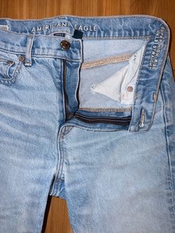 American Eagle Super High-Rise Ankle Straight Jeans