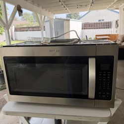 Whirlpool Over-the-Range Microwave – Stainless Steel