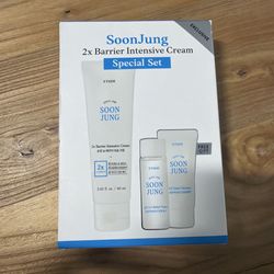 SoonJung 2x Barrier Intense Cream, Special Set Korean Skin Care exp:2026/4/8
