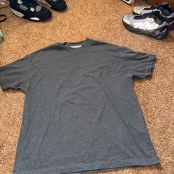 Essentials gray t shirt size small