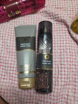 Bath and body spays and lotion
