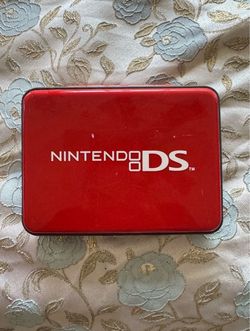 Nintendo DS Red Hard Carrying Case!