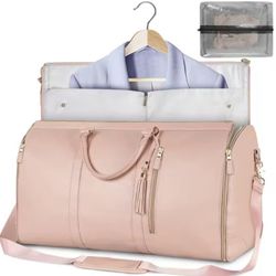 Bag / Custom Letters Carrry On PU Leather Garment Bag For Women Large Size Pu Fo