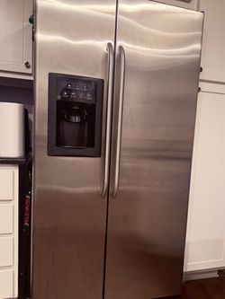 Stainless Steel Side-by-Side Refrigerator
