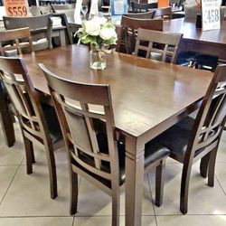 🔥 BLACK FRIDAY MEGA DEAL! 🔥 Beautiful Table & 6 Chairs Set — ONLY $598!
