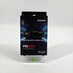 New Samsung 2280mm 990 Pro 4TB M.2 NVMe Gen 4.0 x 4 SSD MZ-V9P4T0