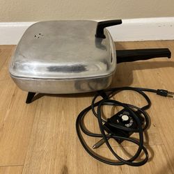 MIRRO-MATIC ELECTRIC FRY PAN