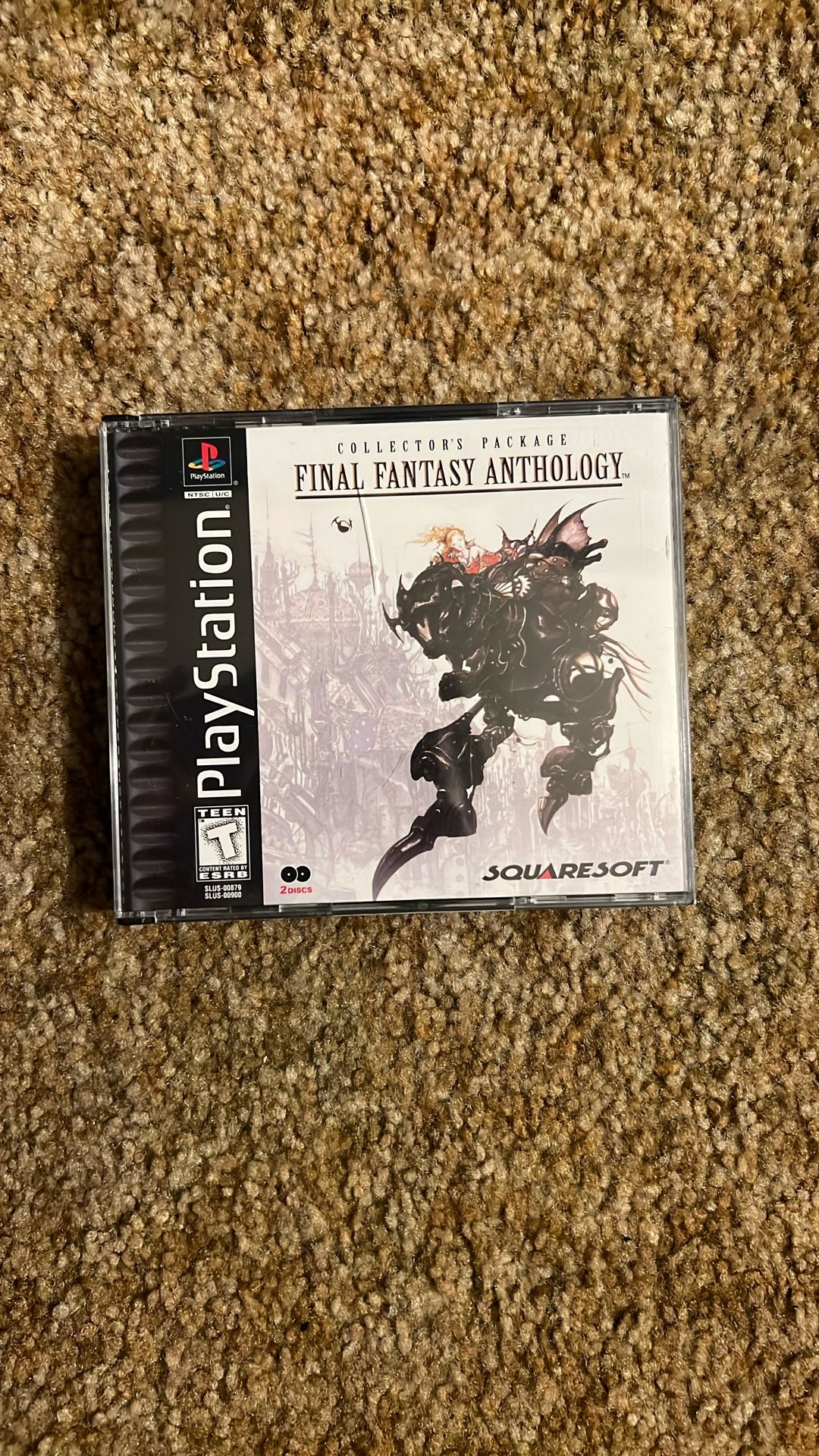 Final Fantasy Anthology Black Label PS1 CIB - Tested