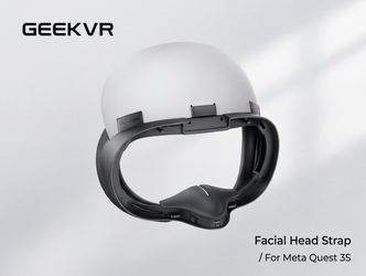 GEEKVR Facial Head Strap for Meta Quest 3S NEW