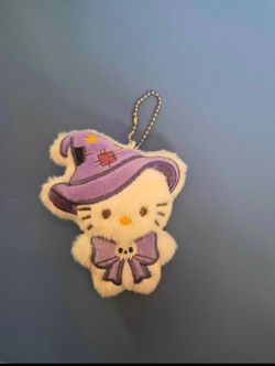 Hello Kitty Halloween Plush Keychains