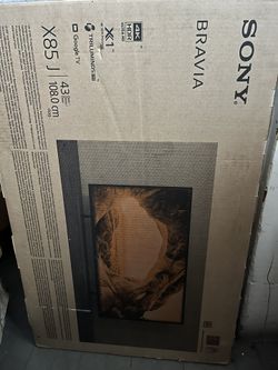 Sony 43” 4k TV