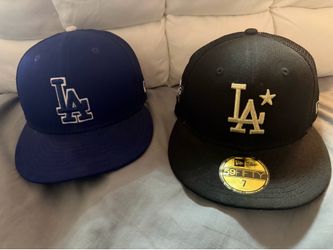 New Era LA Dodgers Mesh Back Hats - 2 Caps