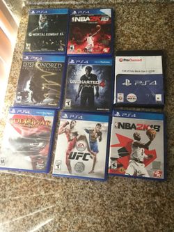 PS4 games