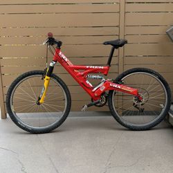 Amazing Super rare model Trek VRX 200 Full Suspension 