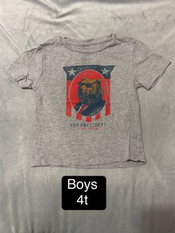 Youth boys 4t bear president shirt