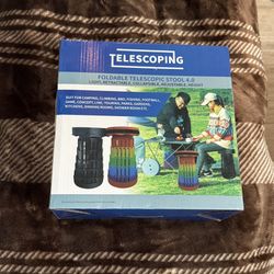 FOLDABLE TELESCOPIC STOOL