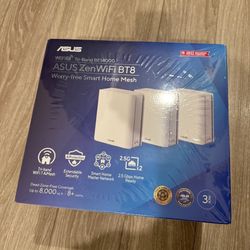 ASUS ZenWiFi BT8 WiFi 7 Mesh System (3-Pack