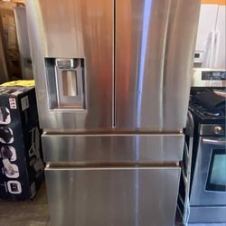 REFRIGERATOR SAMSUNG 4 DOORS 🆓️Free Delivery 🆓️ STAINLESS STEEL 