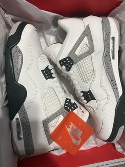 Jordan 4 White Cement
