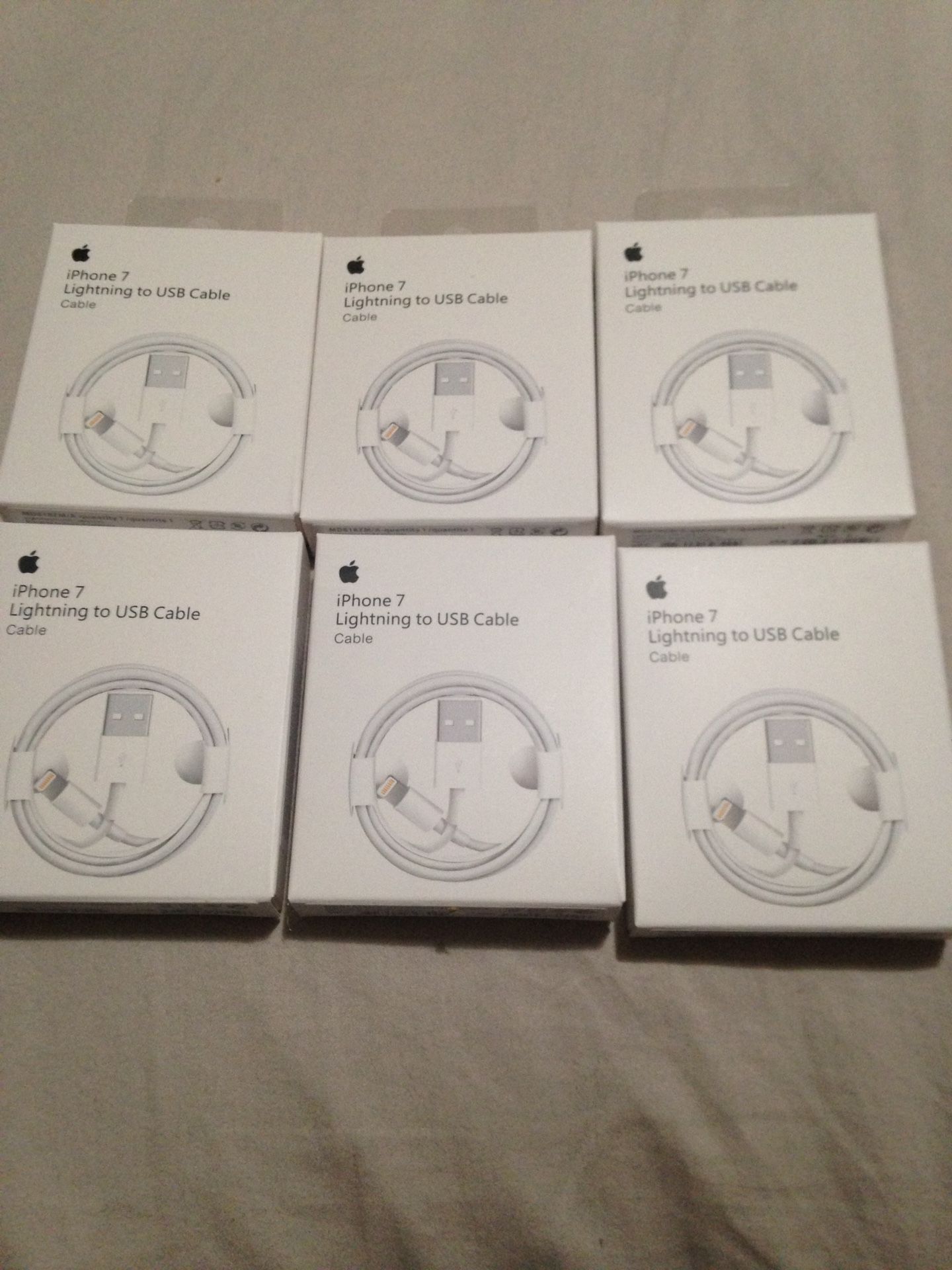 6 Box with Apple Cable