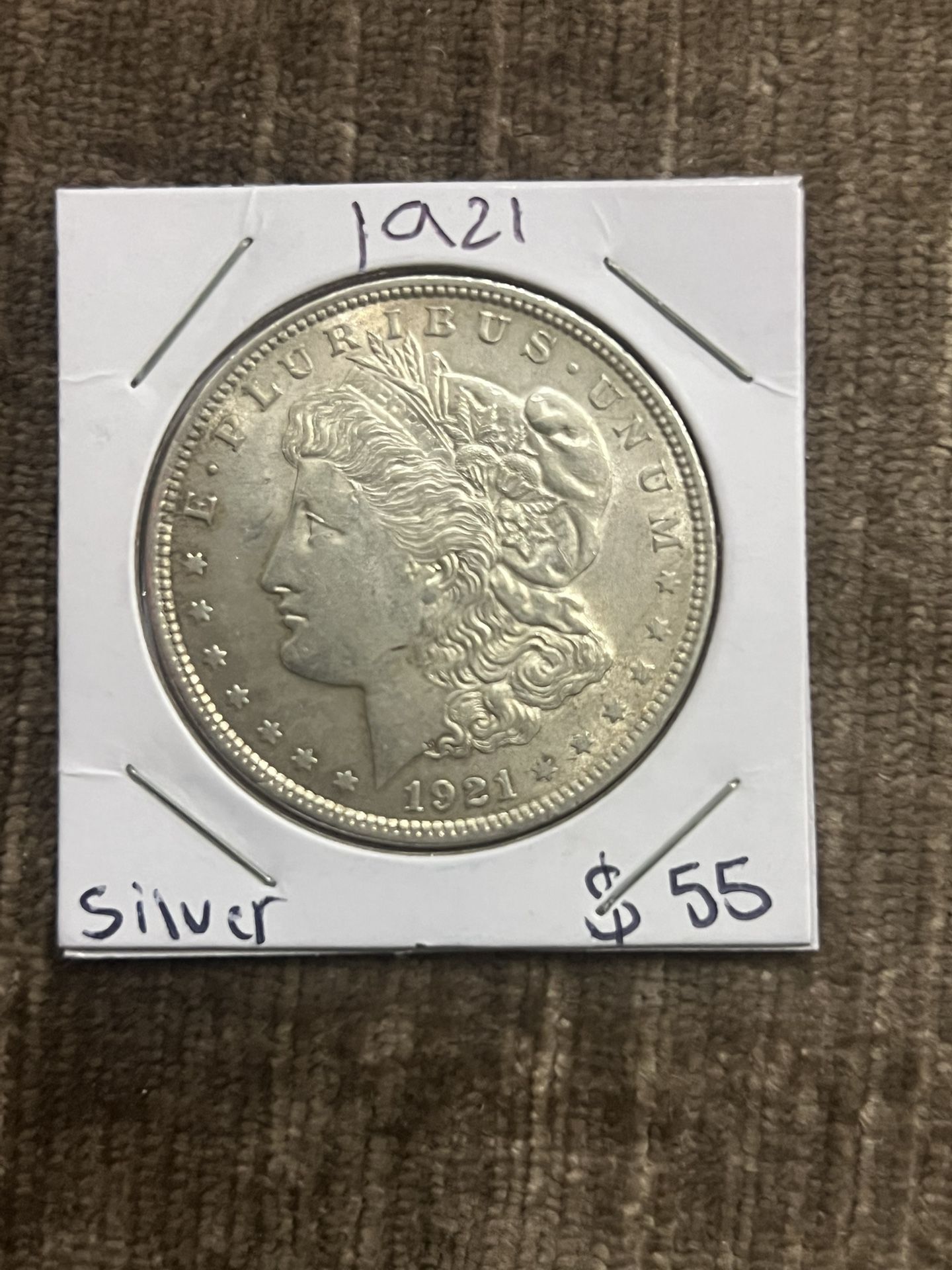 Morgan Dollar 90% Silver good Condition 1921