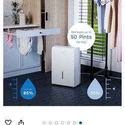 Dehumidifier 4000 sq ft.  NEW IN BOX