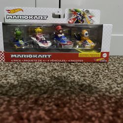 Hot Wheels MarioKart 4 Pack 