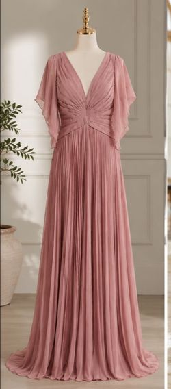 Women pink dress size 10