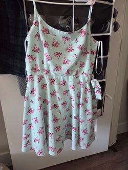 Size 13 Summer Dress (Arizona Ice Tea!)
