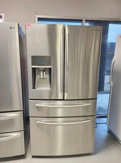 Samsung 4‑Door French Door Fridge – Stainless, Ice & Water