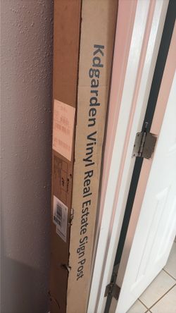 Real estate post (for sale sign)
