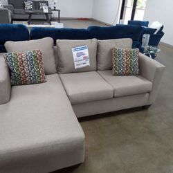 Good Morning From American Freight In Bryan TX Come On In And Sit On The Asher Beige Sectional 