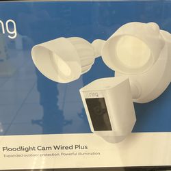 Floodlight Ring Cam Wired Plus